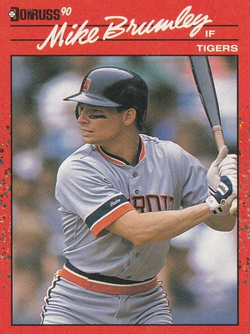 Mike Brumley - Donruss 90 Baseball Card